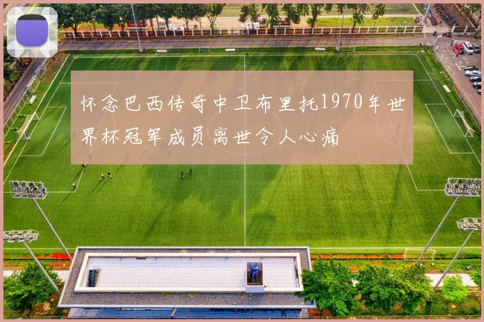 怀念巴西传奇中卫布里托1970年世界杯冠军成员离世令人心痛