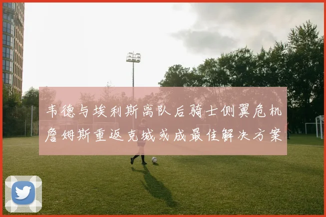 韦德与埃利斯离队后骑士侧翼危机詹姆斯重返克城或成最佳解决方案